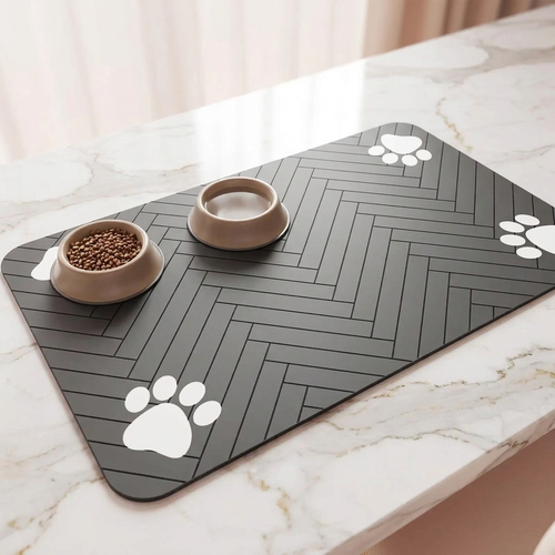 Absorbent Waterproof Pet Feeding Mat