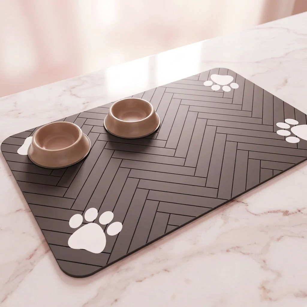 Absorbent Waterproof Pet Feeding Mat